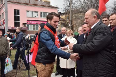 Председатель ЦК КПРФ Г.А. Зюганов посетил подмосковный город Королев