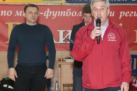 Г.А. Зюганов принял участие в торжественном открытии Всероссийского турнира по мини-футболу среди региональных команд КПРФ