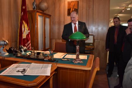 Председатель ЦК КПРФ Г.А. Зюганов посетил подмосковный город Королев