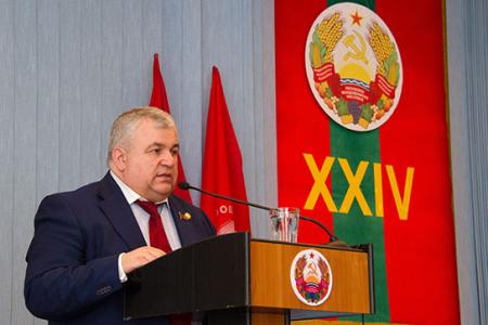 К.К Тайсаев и С.А. Гаврилов приняли участие в работе Пленума Приднестровской коммунистической партии