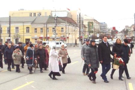 В Туле отметили 145-ю годовщину со Дня рождения В.И. Ленина