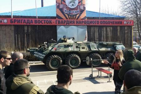 ​Марьяна Наумова провела турнир по «Русскому Жиму» на базе бригады «Восток» Вооруженных Сил Донецкой Народной Республики