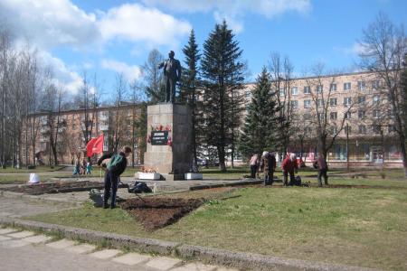 Ленинградская область. 145-я годовщина  со Дня рождения вождя российского пролетариата