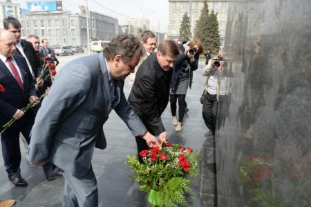 Новосибирск. Коммунисты почтили память Владимира Ильича Ленина