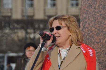 В Ленинграде состоялся торжественный митинг по случаю 145-й годовщины со дня рождения В.И. Ленина