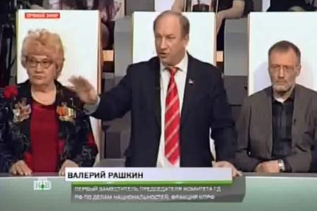 В.Ф. Рашкин выступил на телеканале НТВ в передаче "Список Норкина"
