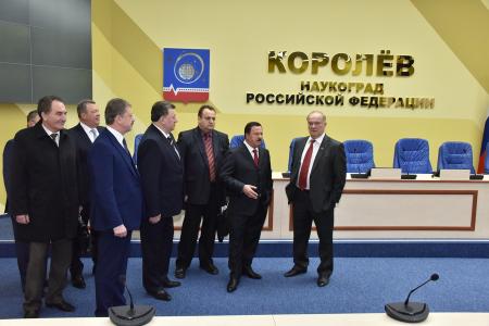 Председатель ЦК КПРФ Г.А. Зюганов посетил подмосковный город Королев