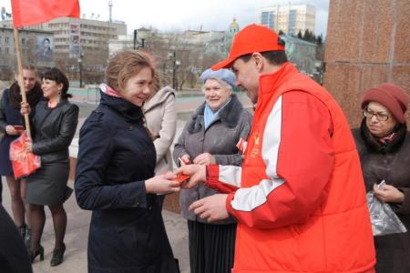 Забайкальский край: Прием в комсомол в день рождения Ленина