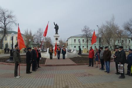Оренбургские коммунисты почтили памяти В.И. Ленина