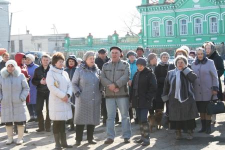 Курганская область. Митинг в районном центре Мокроусово 