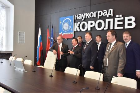Председатель ЦК КПРФ Г.А. Зюганов посетил подмосковный город Королев