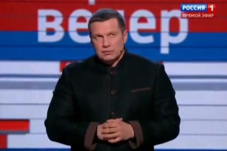 Л.И.Калашников в программе "Воскресный вечер с В.Соловьевым": Украина первая страна в Европе, где пытаются запретить коммунистическую идеологию