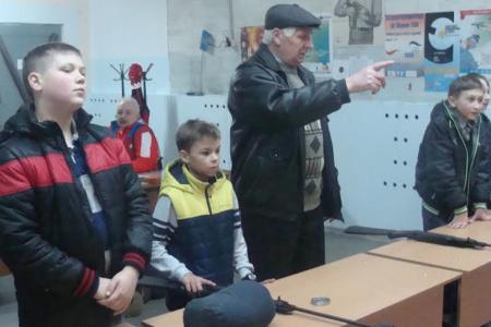 Ивановская область. Коммунисты Кинешмы провели для пионеров занятия по пулевой стрельбе