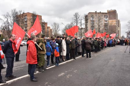 Председатель ЦК КПРФ Г.А. Зюганов посетил подмосковный город Королев