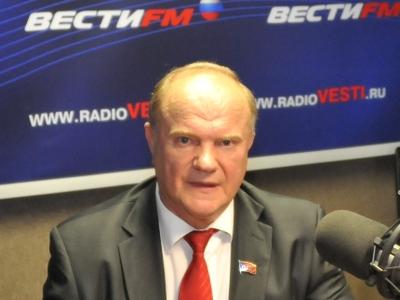Г.А. Зюганов выступил в программе «Принцип действия» на радио Вести FM