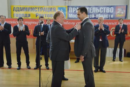 Г.А. Зюганов принял участие в торжественном открытии Всероссийского турнира по мини-футболу среди региональных команд КПРФ