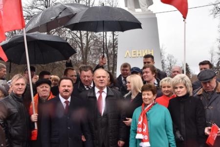 Председатель ЦК КПРФ Г.А. Зюганов посетил подмосковный город Королев