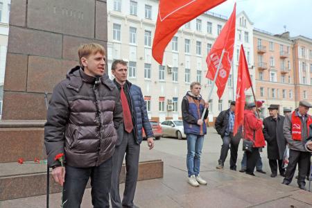 В Иваново прошли торжественные мероприятия, посвященные 145-ой годовщине со дня рождения В.И. Ленина