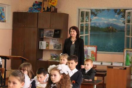 Белгородская область. Ленинский урок в Корочанском районе