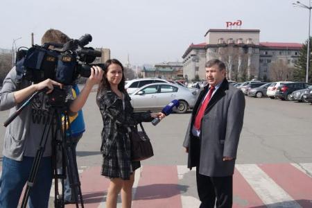 В Красноярском крае прошли митинги в честь юбилея В. И. Ленина