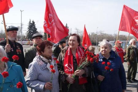 В Красноярском крае прошли митинги в честь юбилея В. И. Ленина