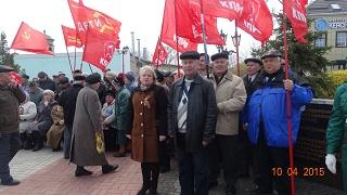 Коммунисты Керчи приняли участие в церемонии торжественного перезахоронения останков павших в годы Великой Отечественной войны