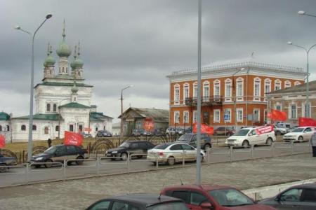 Пермский край. Демонстрация – автопробег в Соликамске 