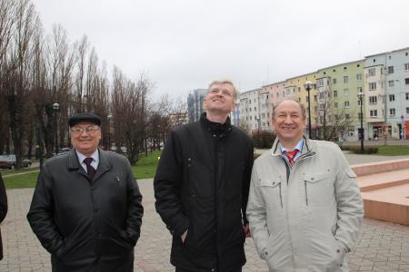 В Калининградском обкоме КПРФ состоялась пресс-конференция депутатов-коммунистов В.Ф. Рашкина и А.Е. Клычкова