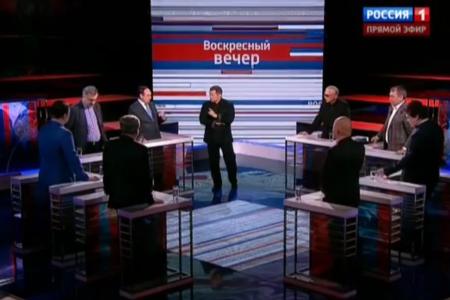 Л.И.Калашников в программе "Воскресный вечер с В.Соловьевым": Украина первая страна в Европе, где пытаются запретить коммунистическую идеологию