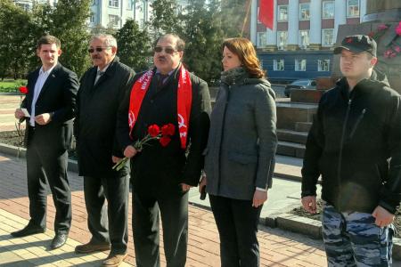 В Курской области открывают новые памятники В.И. Ленину