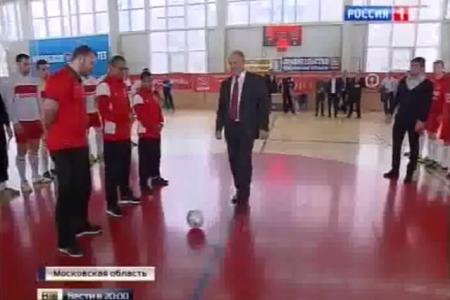 Телеканал Россия 1 об открытии Всероссийского турнира по мини-футболу на Кубок 70-летия Великой Победы