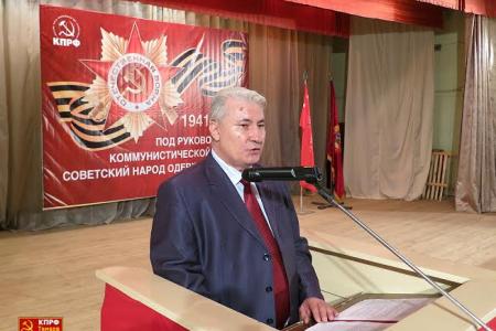 Тамбовская область. Коммунисты отметили 70-летие Победы