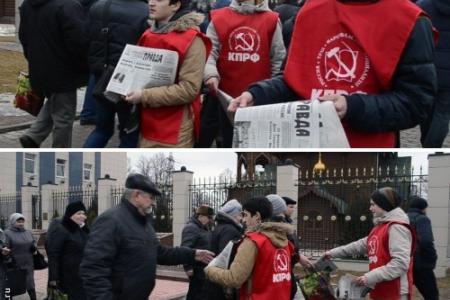Первый секретарь Тульского обкома Олег Лебедев: «В канун 70-летия Победы наши молодые коммунисты вместе с ветеранами Великой Отечественной войны посадят три аллеи по 70 деревьев каждая»
