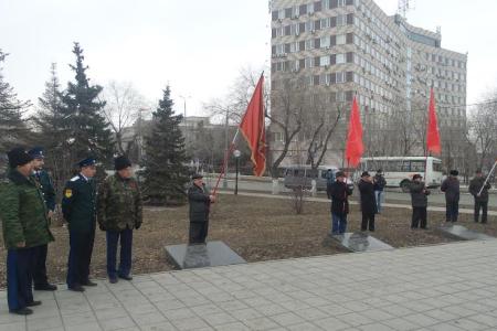 Оренбургские коммунисты почтили память красноармейцев погибших в борьбе с «дутовщиной».