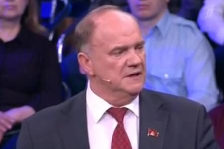 Г.А. Зюганов выступил в программе «Политика» на Первом канале 