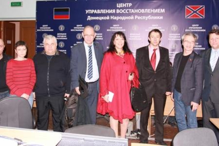 Делегация КПРФ приняла участие в открытии памятника В.И. Ленину на Донбассе