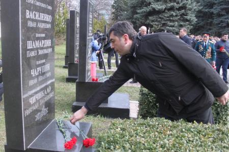 Республика Молдова. На Бельцком мемориале почтили память павших в боях за освобождение города