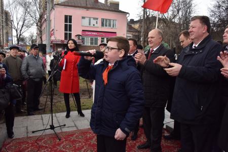 Председатель ЦК КПРФ Г.А. Зюганов посетил подмосковный город Королев