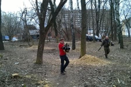 Подольские коммунисты приняли участие в субботнике в историко-мемориальном музее-заповеднике "Подолье" - "Домике Ленина"