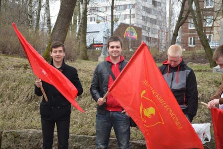 Ленинградская область. 145-я годовщина  со Дня рождения вождя российского пролетариата
