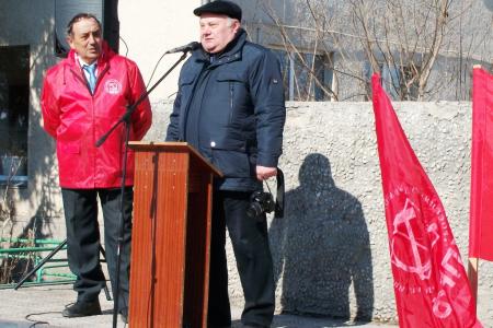 Курганская область. Митинг в районном центре Мокроусово 