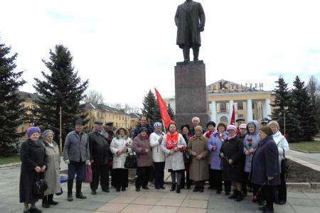 Ленинградская область. 145-я годовщина  со Дня рождения вождя российского пролетариата