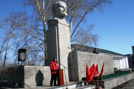 Курганская область. Митинг в районном центре Мокроусово 