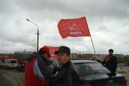 Пермский край. Демонстрация – автопробег в Соликамске 