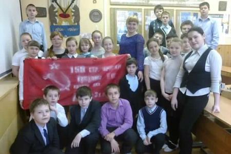 Акция «Знамя нашей Победы» продолжается в Великом Новгороде