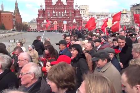Moskprf.ru: Возложение цветов к мавзолею В.И. Ленина