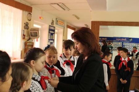 Белгородская область. Ленинский урок в Корочанском районе