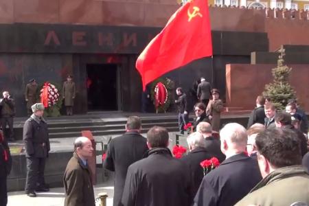 Moskprf.ru: Возложение цветов к мавзолею В.И. Ленина