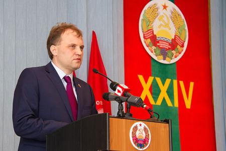 К.К Тайсаев и С.А. Гаврилов приняли участие в работе Пленума Приднестровской коммунистической партии