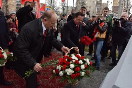 Председатель ЦК КПРФ Г.А. Зюганов посетил подмосковный город Королев
